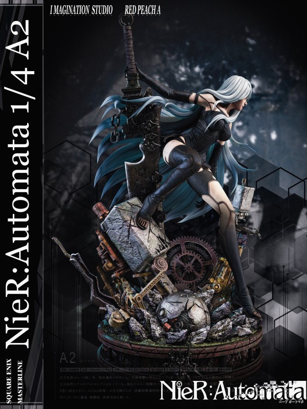 Imagination studio x Red Peach A NieR:Automata A2 Hot Sexy 1/4 Statue